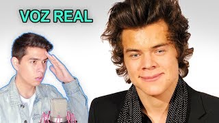 Escuchando la VOZ REAL de Harry Styles sin Autotune | Vargott