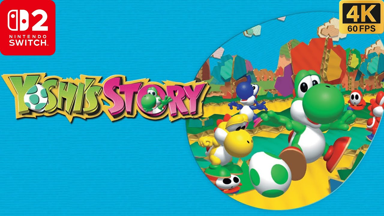 Yoshi's Story Gameplay on Nintendo Switch 2 - 4K Walkthrough (No ...