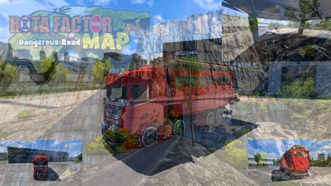 Els2 Rota Factor Map ETS2 1.43 - ROTA FACTOR Map - Scania S-Finion Edition - YouTube
