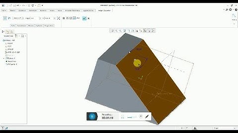 Creo - chamfer FULLY EXPLAINED