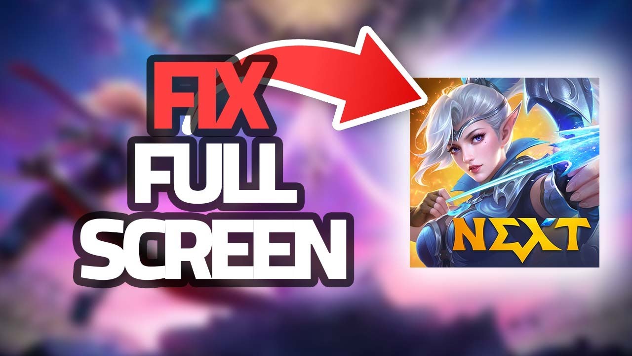 How To Fix Mobile Legends Full Screen Problem | Final Solution - YouTube