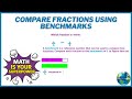 Compare Fractions Using Benchmarks