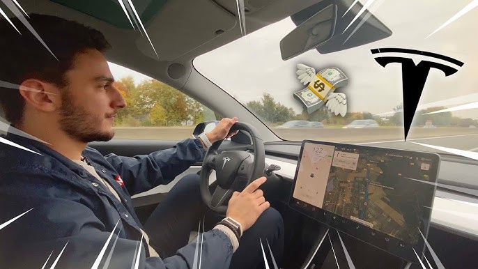 Tesla Model 3 le levier de vitesse 