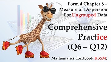 KSSM Form 4 Mathematics Chapter 8 | Comprehensive Practice Part 2 (Q6 - Q12)