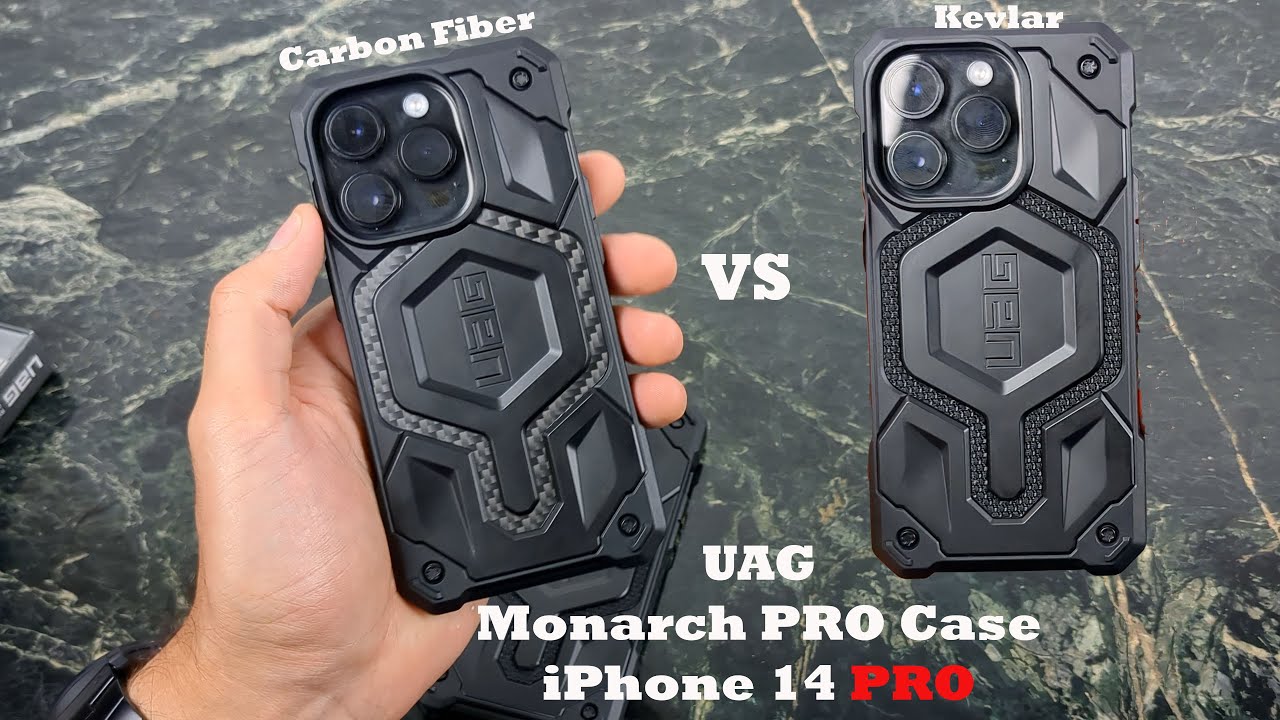 UAG Monarch Pro Carbon Fiber Kevlar Case for iPhone 14 Pro Max