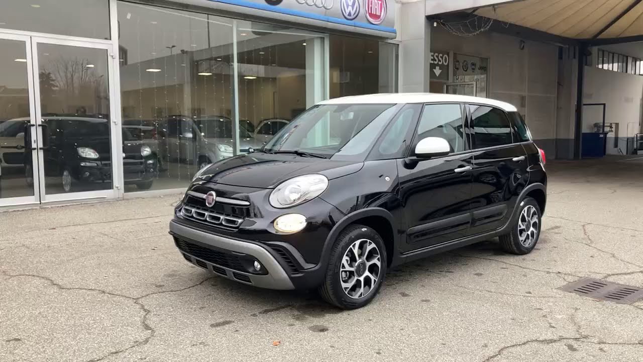 Nuova Fiat 500L 1.4 95cv Connect MY 21 Serie 9 BiColore Nero + Tetto