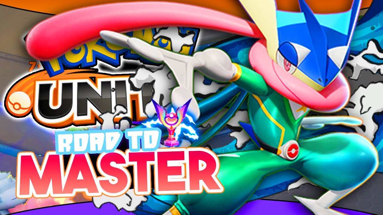 Pokemon Unite Road to Master Rank Part 1 HERO GRENINJA CARRY THE GAME