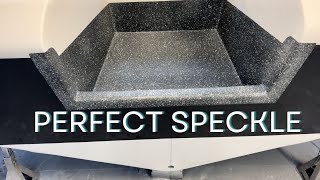 How to Spray Speckle on Flowcoat / Gelcoat