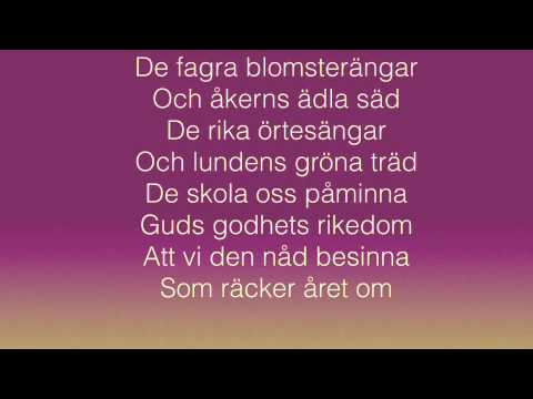 nu blomstertiden kommer nu blomstertiden kommer