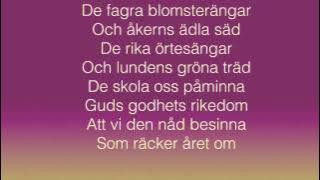 Den blomstertid nu kommer lyrics