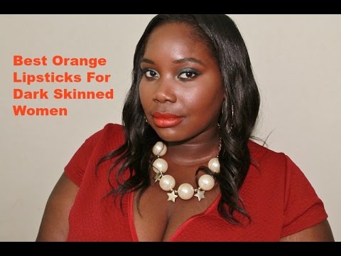 best-orange-lipsticks-for-dark-skinned-women