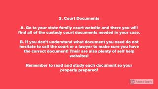 7 tips for how to represent yourself in family court
