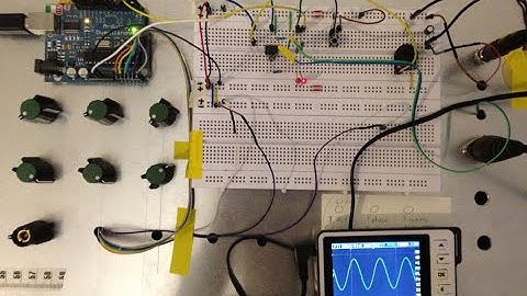 Arduino 8-bit synth audio development platform