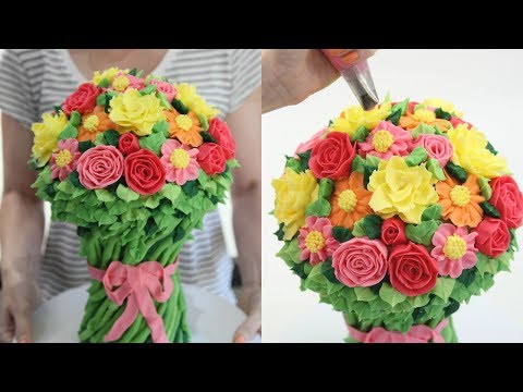 buttercream-flower-cake