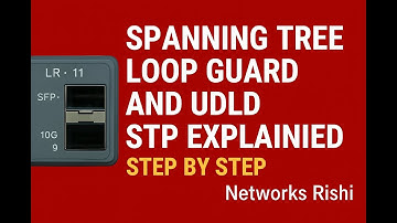 LR - 11 Spanning Tree Loop Guard and UDLD | STP Explained Step by Step #cisco #switch #stp #hindi