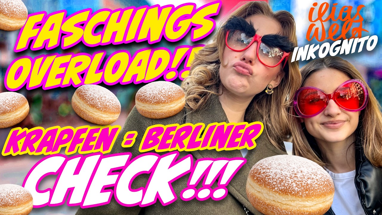 ILIAS WELT 😋🥸 *Faschings-KRAPFEN-CHECK*