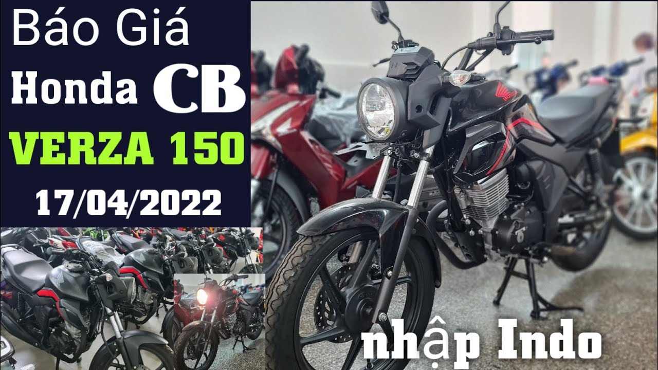 Đập thùng Honda CB150 Verza 2021 về số lượng lớn ưu đãi giá dịp Tết   Motosaigon
