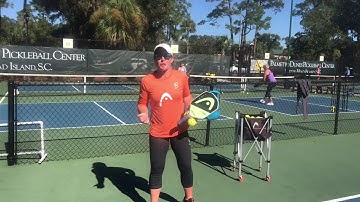Pickleball Serve - Mini-Lesson with Sarah Ansboury