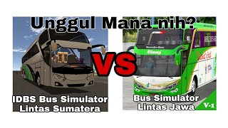 Siapakah Yang Paling Unggul?| Bus Simulator Lintas Jawa VS IDBS Bus Simulator Lintas Sumatera#BUSSID screenshot 3