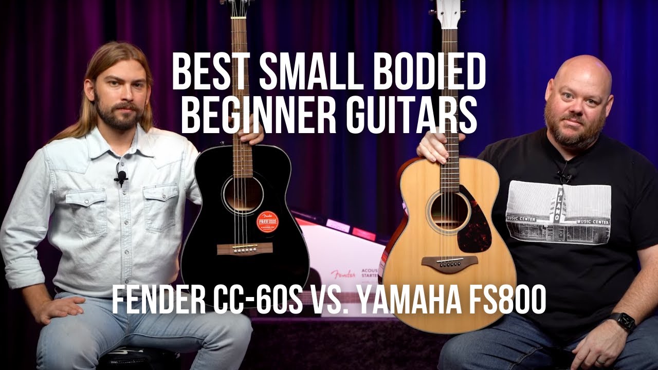 Best Small Body Beginner Guitars: Yamaha Fs800 Vs. Fender Cc60S