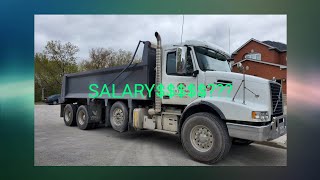 DUMP TRUCK VLOG. 6 || SALARY || JOB REQUIREMENTS || PUNJABI TRUCK DRIVER 🚚