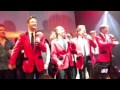 The 4 original West End Jersey Boys put on their red jackets once again.