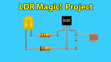LDR Magic! Auto Light Circuit Project