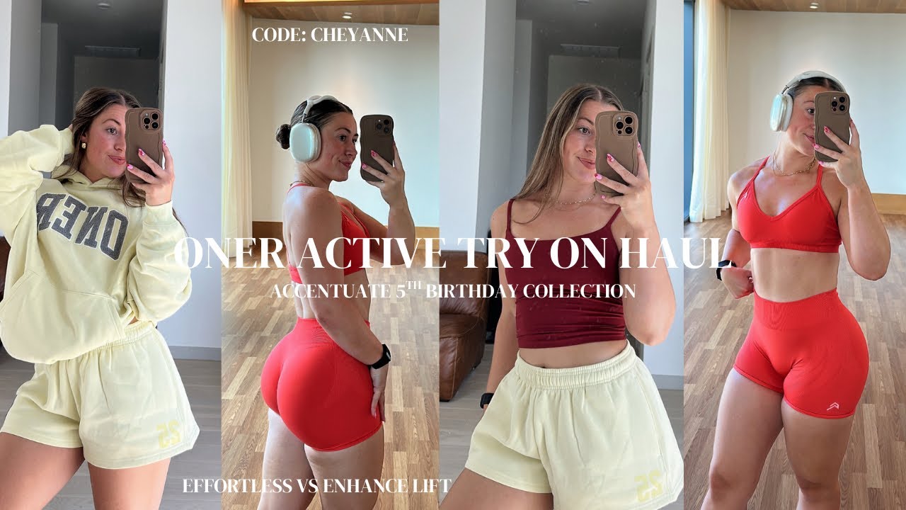 Oner Active Accentuate 5th Birthday Collection Try-On Haul & Review