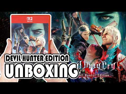Devil May Cry 5: Devil Hunter Edition (Switch 2) Unboxing