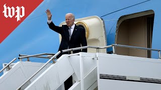 WATCH: Biden delivers remarks upon arrival in Israel