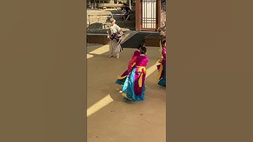 Thumbnail of Korean dance in the traditional dress from Korean Folk Village, Yongyin, South Korea