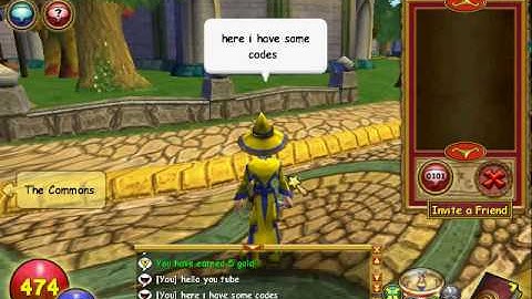 wizard101 codes