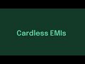 Pine labs pay later cardless emis