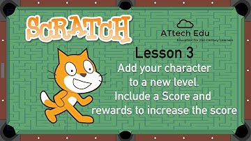 How to Build a game in Scratch - Lesson 3 - Adding a score & rewards to the game-New Level Character