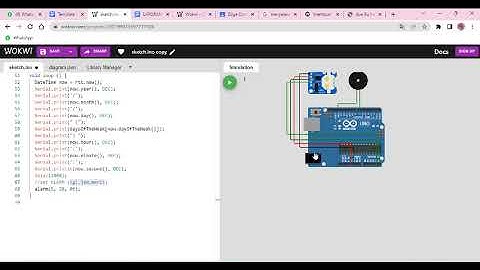 Alarm Arduino | di wokwi
