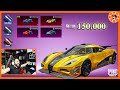 شحنت 150 000 الف شده لسحب دولاب سياراة الKoenigsegg وتوزيع شدات للمشاهدين PUBG MOBILE شحنت 150 000 الف شده لسحب دولاب سياراة الKoenigsegg وتوزيع شدات للمشاهدين PUBG MOBILE