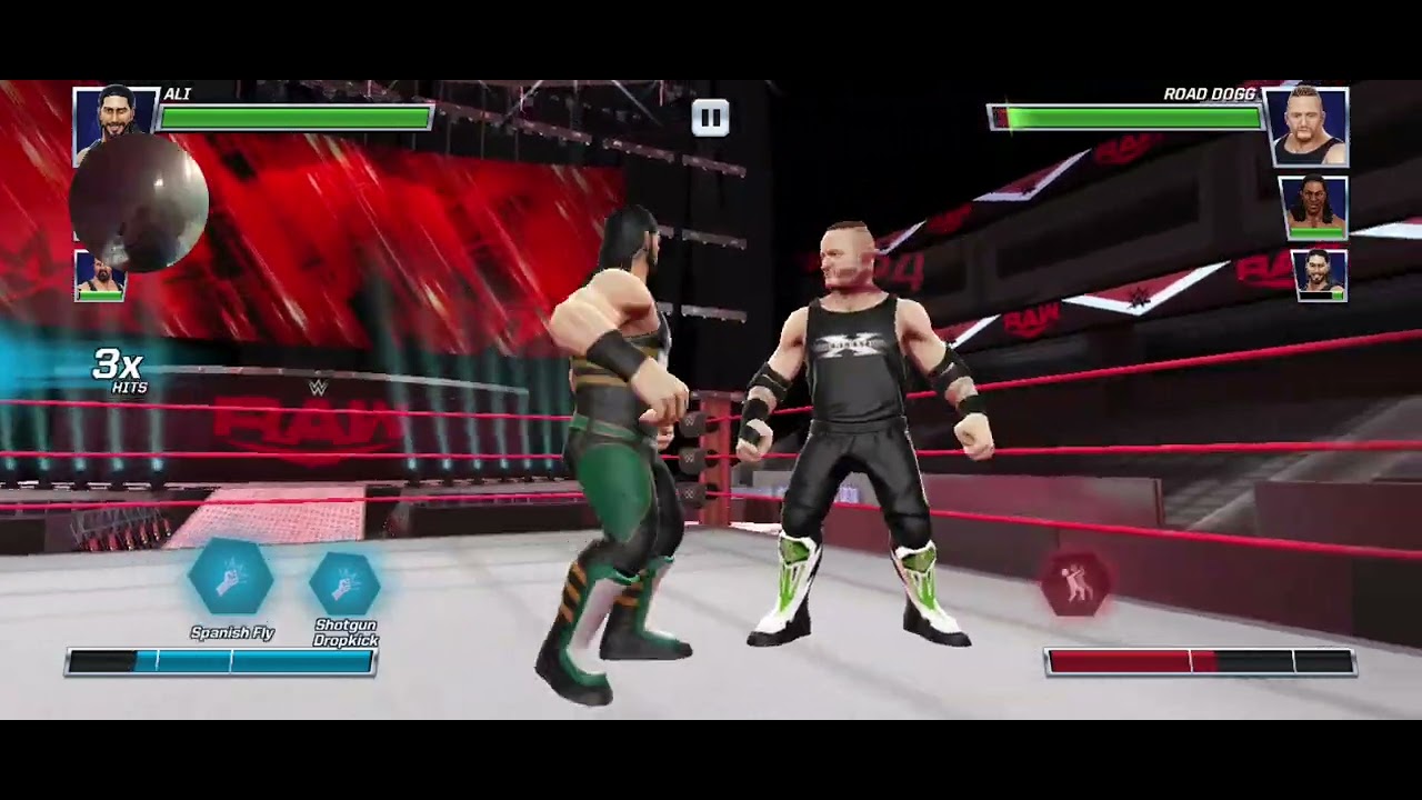 Justin seemann wwe mayhem game play - YouTube
