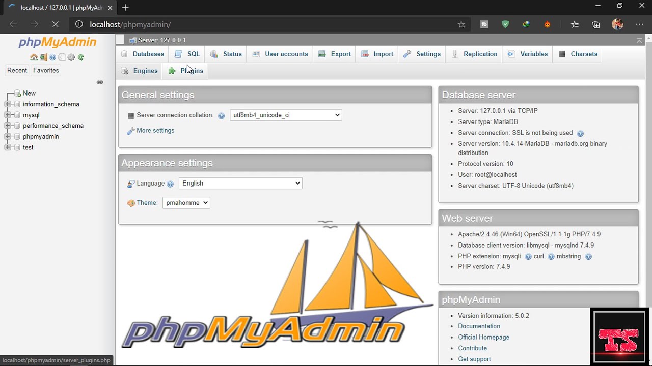 How To Download,Install & Run PhpMyAdmin | How To Create A Table - YouTube