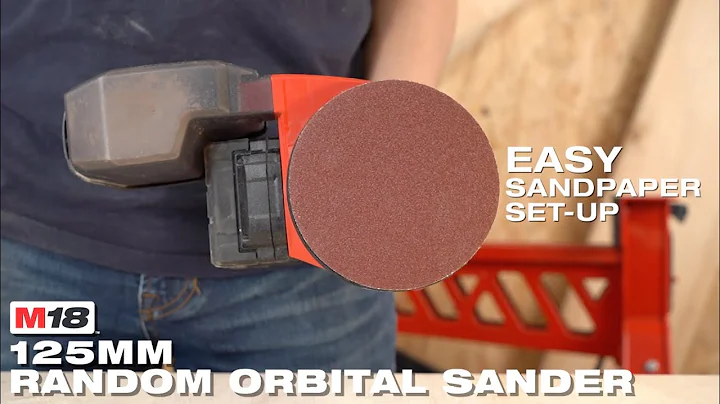 [Carpentry Solutions]Milwaukee M18™ Random Orbit sander