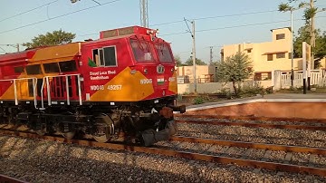 New Gandhidham WDG 4G leading cement loaded BCNA | Indian Railway WDG 4G |
