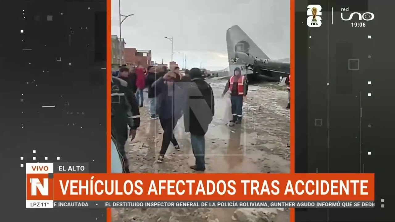 CAE AVIÓN EN EL ALTO