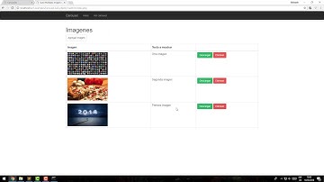 Carousel de imágenes dinámico con PHP y MySQL