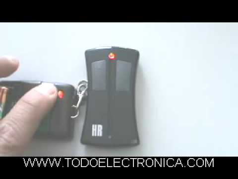 Programar mando clemsa - mando garaje 433 mhz