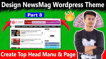 Newsmag Wordpress Theme Customization | Make Own Website On Wordpress In Hindi [Part 8]- Aadi Singh