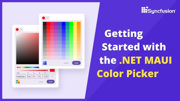 Getting Started with the .NET MAUI Color Picker