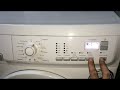 Diagnostico-Reset lavadora Electrolux (EWF 12480 W).[Test washing machine].