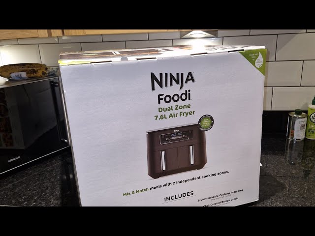 Ninja Air Fryer Unboxing - Foodi Dual Zone AF300UK 