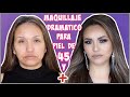 MAQUILLAJE DRAMATICO PARA PIEL MADURA DE 45 Y MAS, PASO A PASO