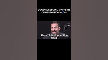 GOOD SLEEP AND CAFFEINE CONSUMPTION🛌💤☕️|Dr.Andrew Huberman #health #neuroscience #brain #selfhelp