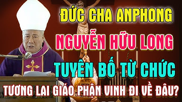 🛑Chấn Động! Đức Cha Anphong Nguyễn Hữu Long TỪ CHỨC ĐỘT NGỘT - Tương Lai Giáo Phận Vinh Đi Về Đâu?